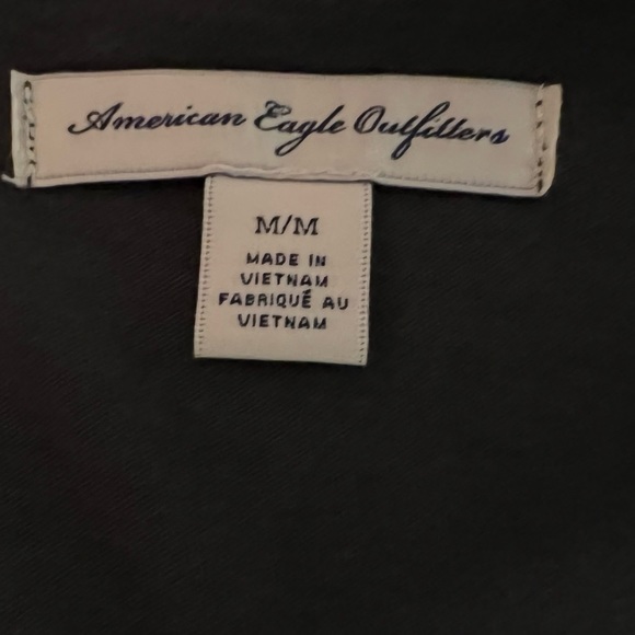 American Eagle Outfitters Short Ruffle Sleeve Bo Ho Style Blouse - Picture 6 of 9